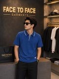 Imported Johnny Collar T-Shirts for Men | Face to Face Garments
