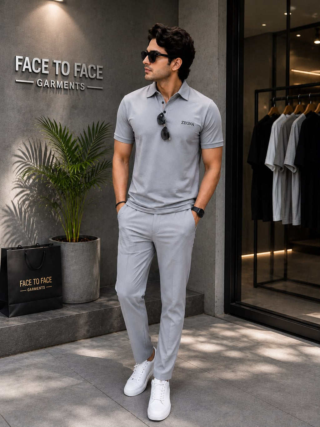 Imported 2 Piece Co-Ord Sets for Men | Face to Face Garments