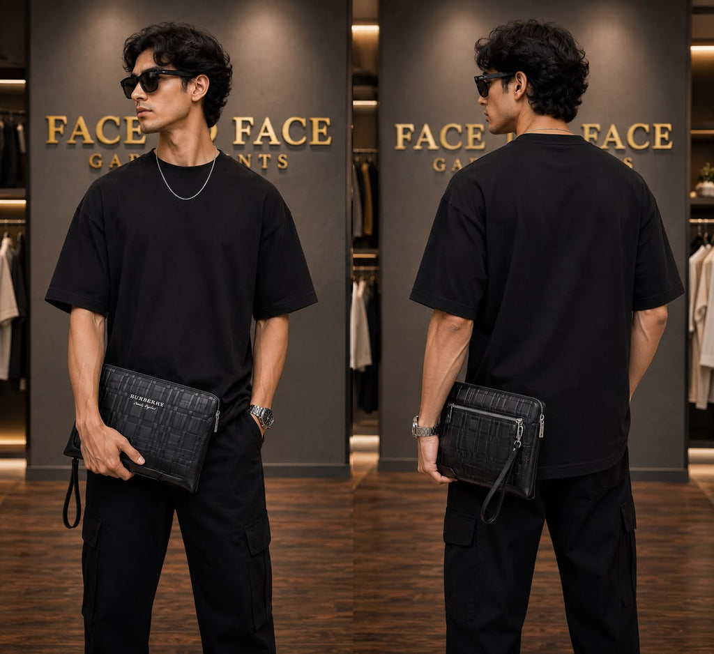 Premium Unisex Wristlet Clutch Bag | Face to Face Garments