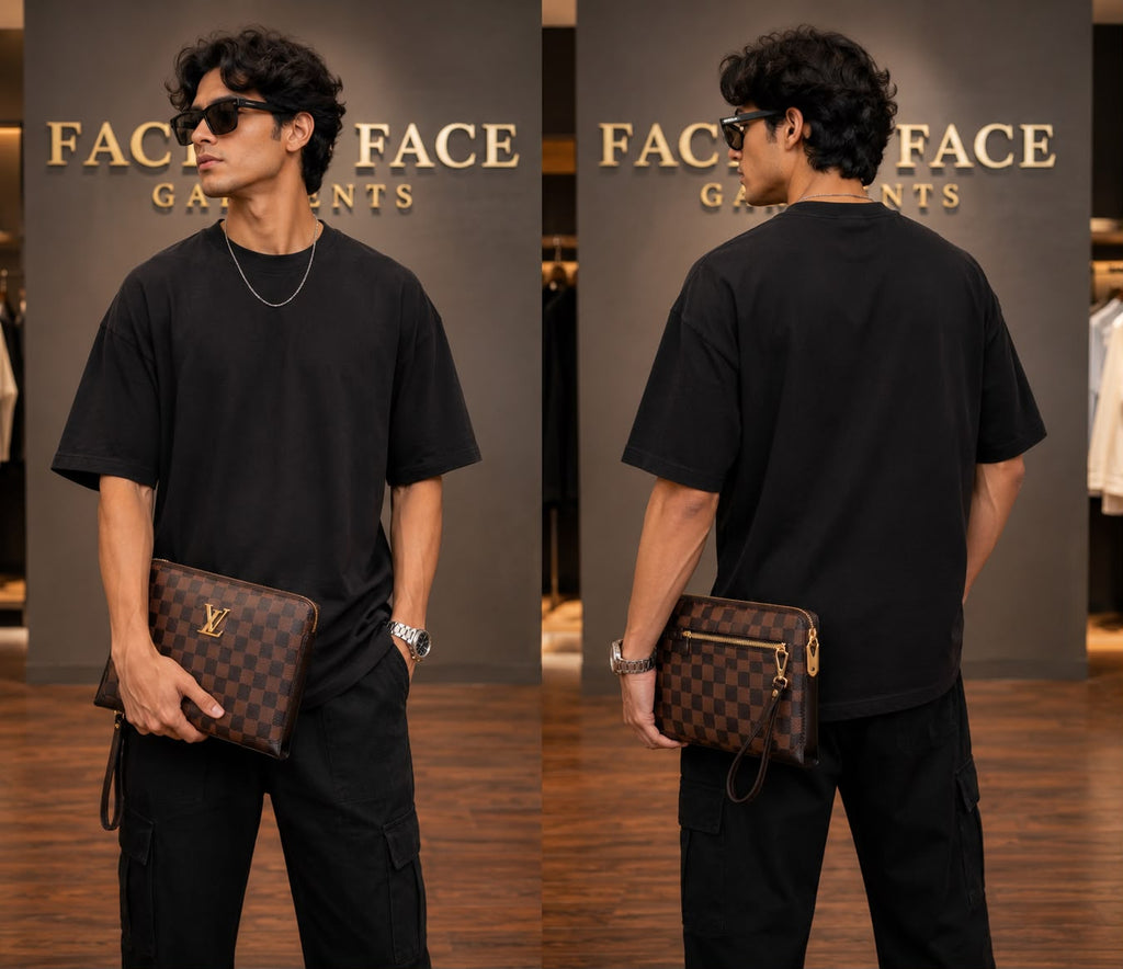 Premium Unisex Wristlet Clutch Bag | Face to Face Garments