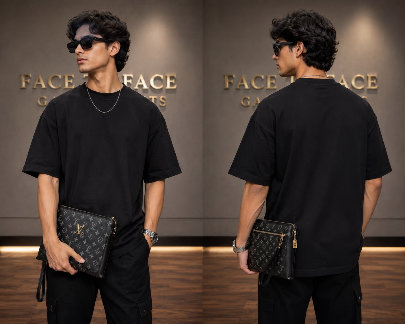 Premium Unisex Wristlet Clutch Bag | Face to Face Garments