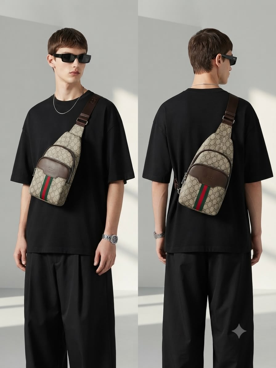 Men's Crossbody Sling Bag | Face to Face Garments