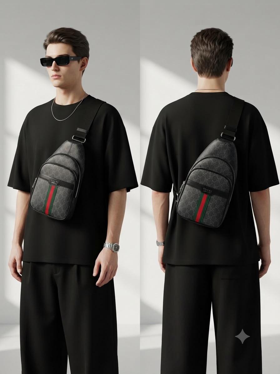 Men's Crossbody Sling Bag | Face to Face Garments