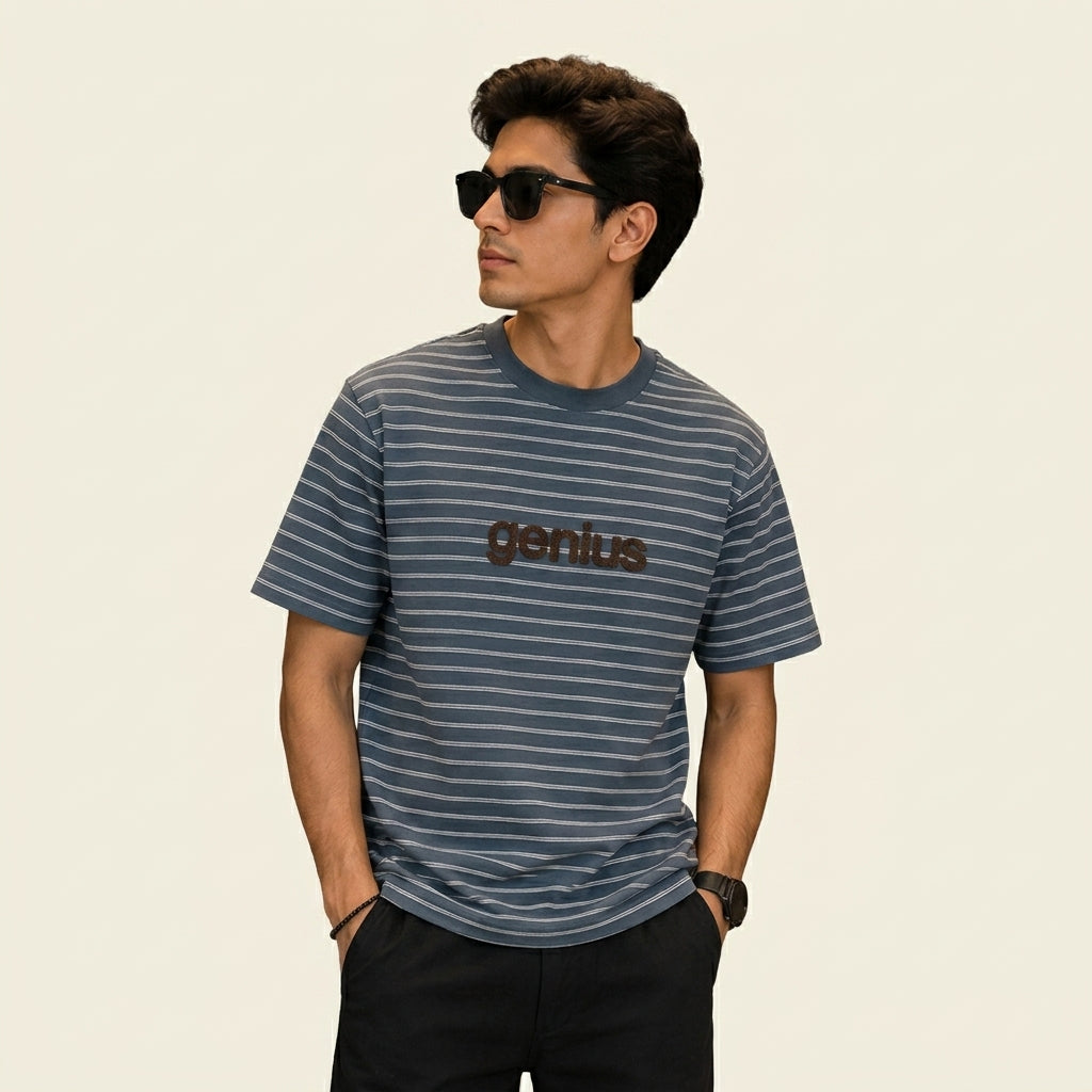 Round Neck Drop Shoulder T-Shirts for Men | Face to Face Garments Face To Face