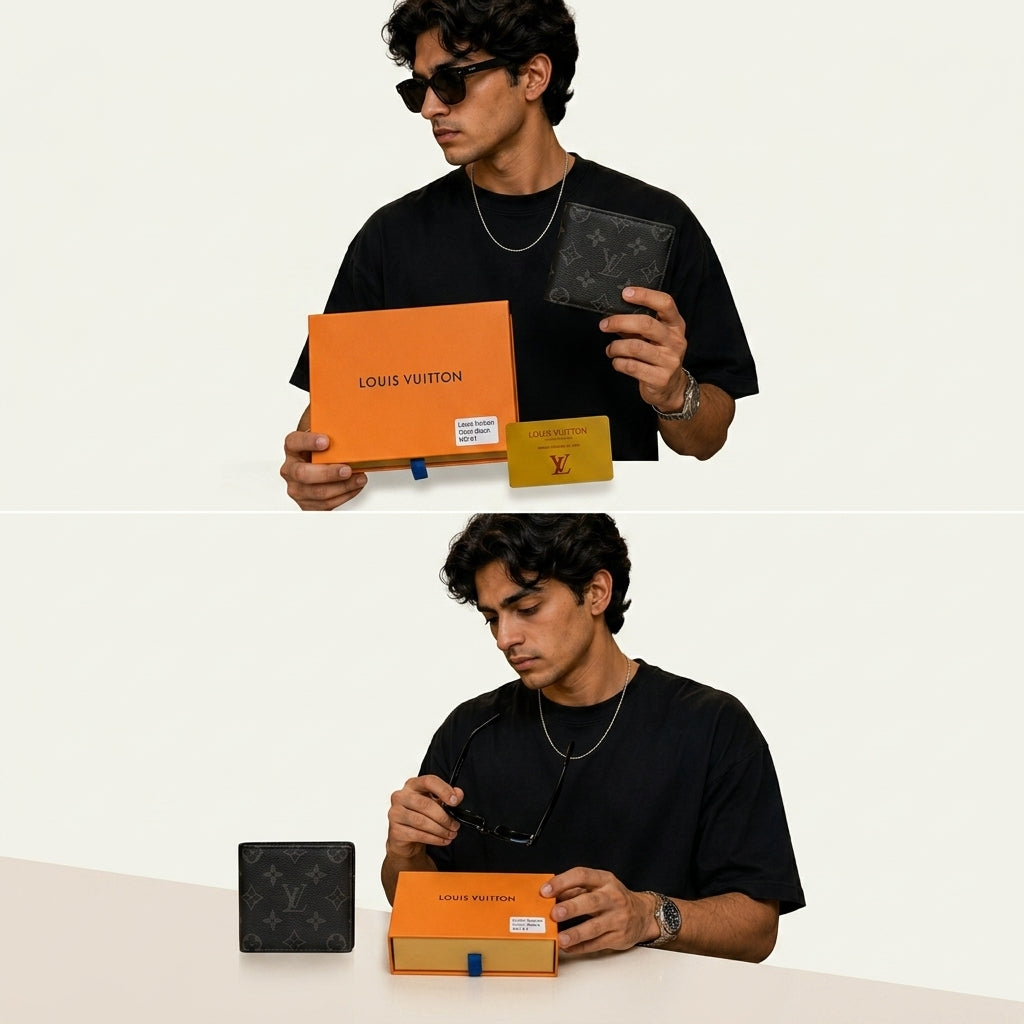 Premium Men's Leather Wallet | Face to Face Garments Face To Face