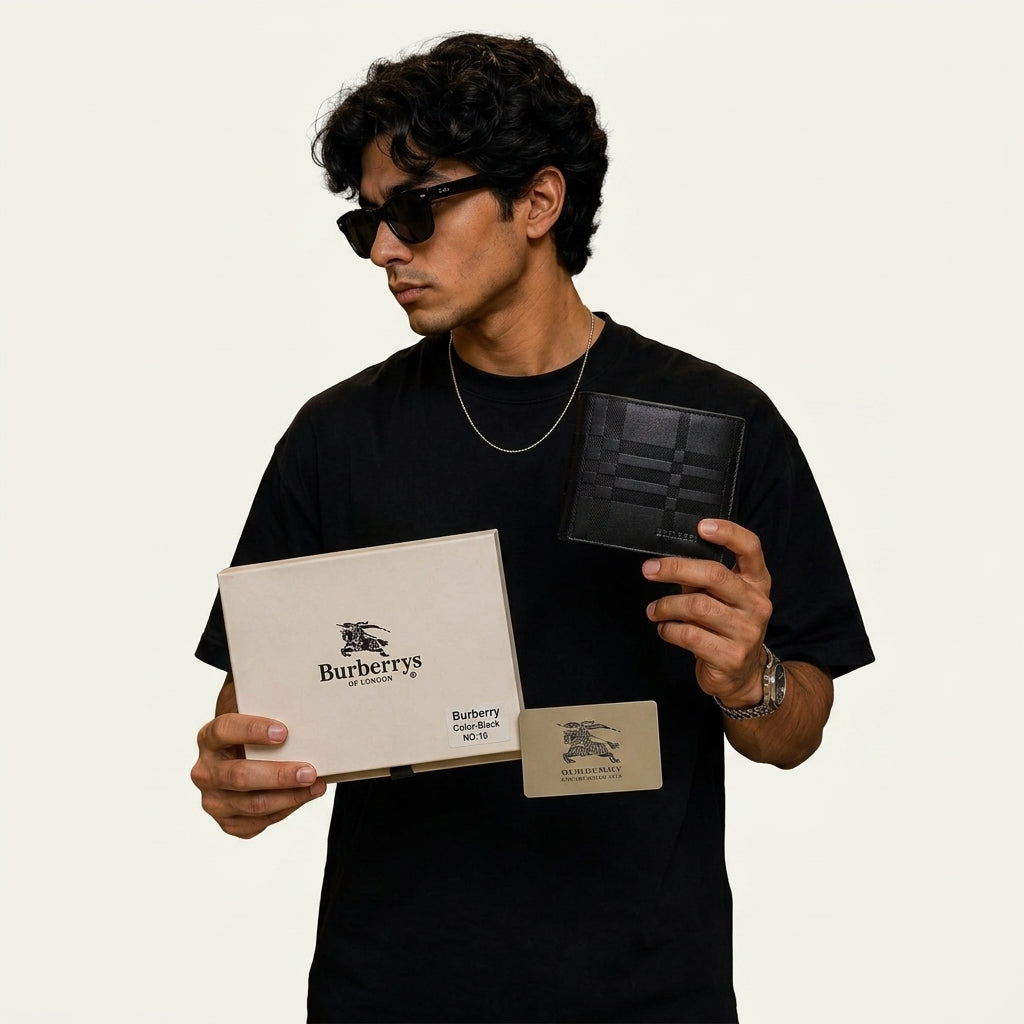 Premium Men's Leather Wallet | Face to Face Garments Face To Face
